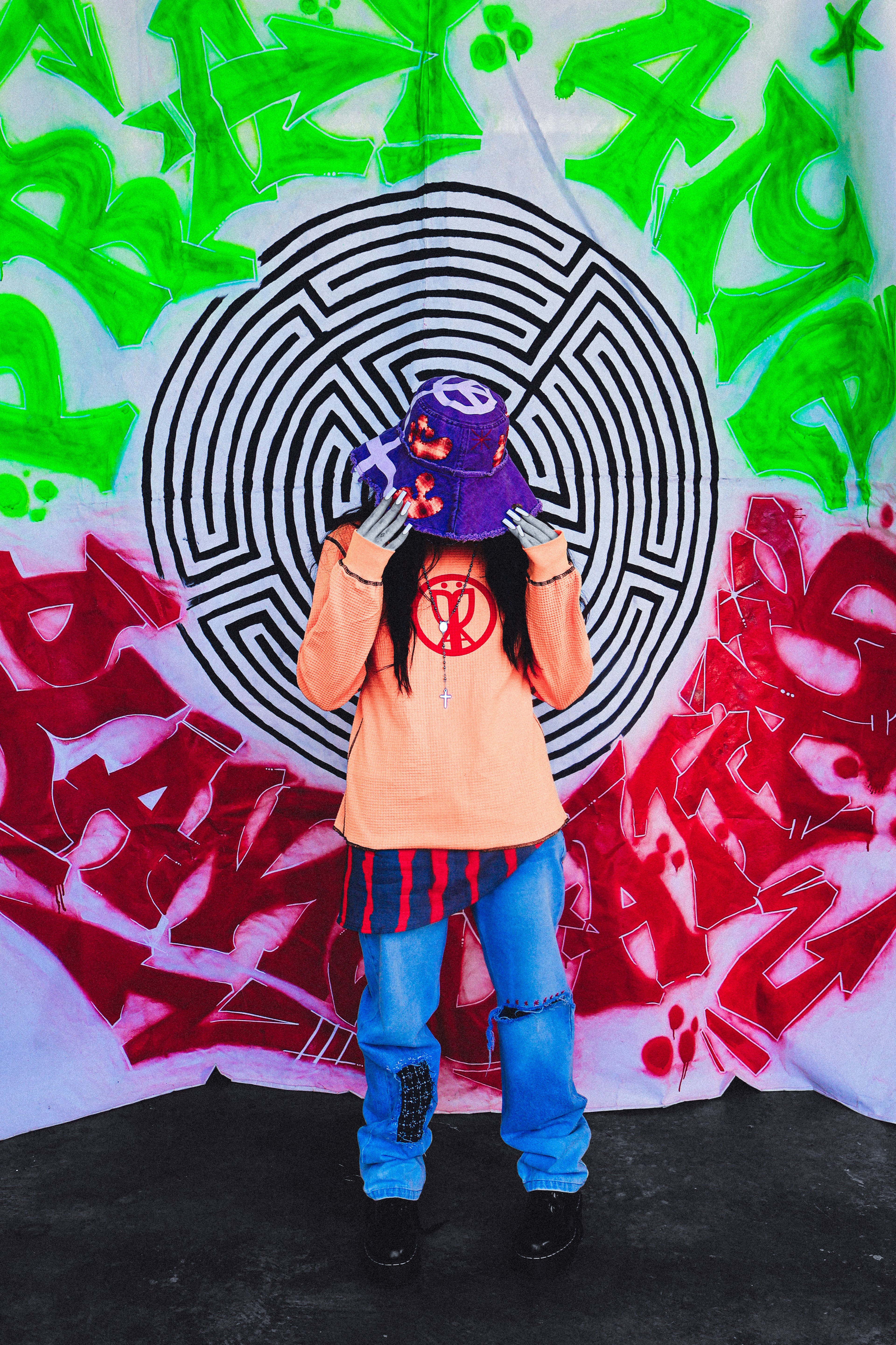 'Melt' Bucket Hat