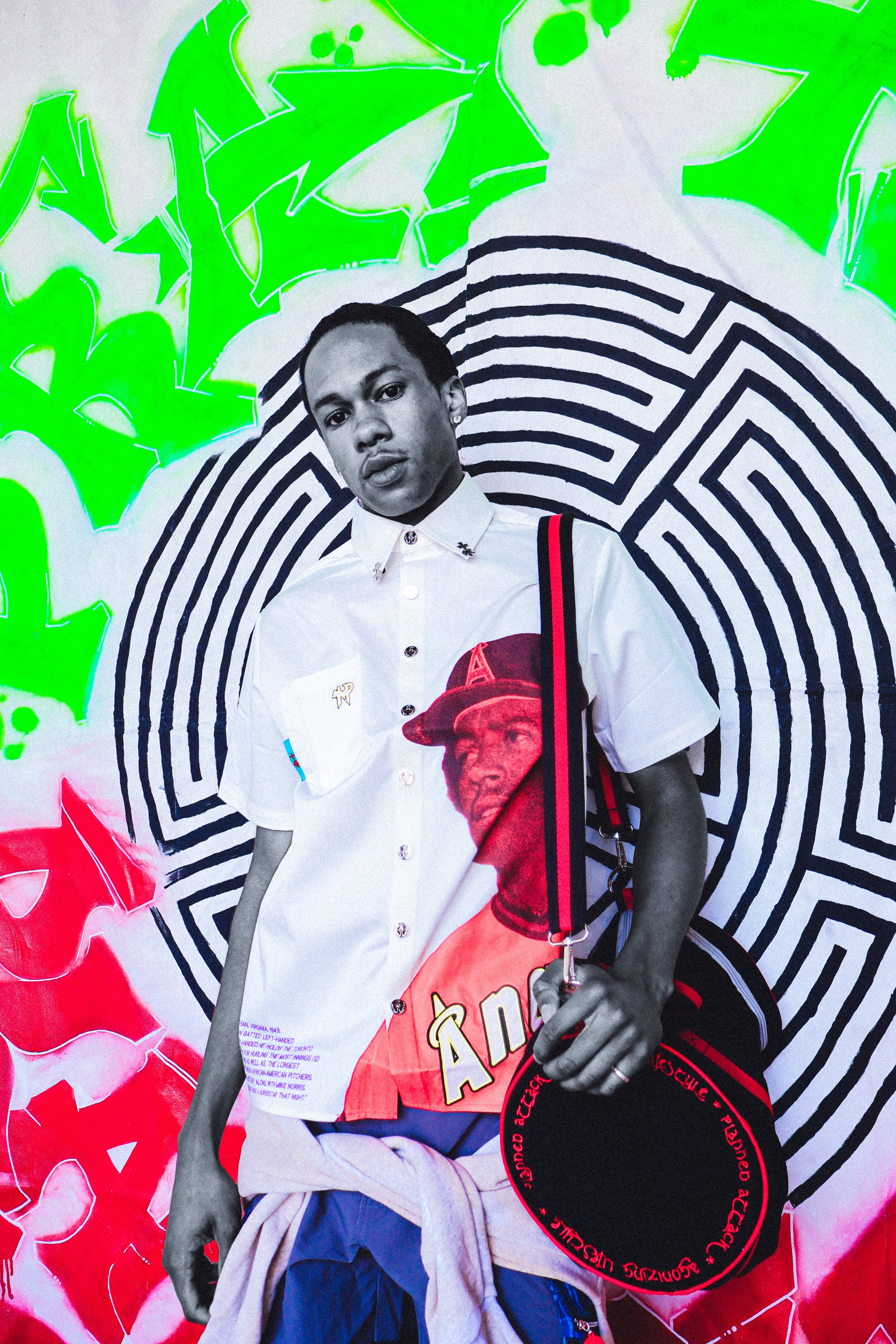 'jjjustification 34' Button-Up Shirt